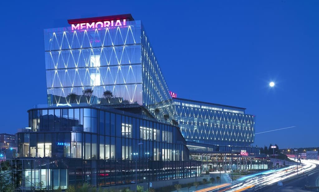 One of the new and modern hospitals in Istanbul. 